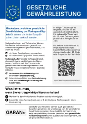 EU-Hinweis Gesetzliche Gewährleistung