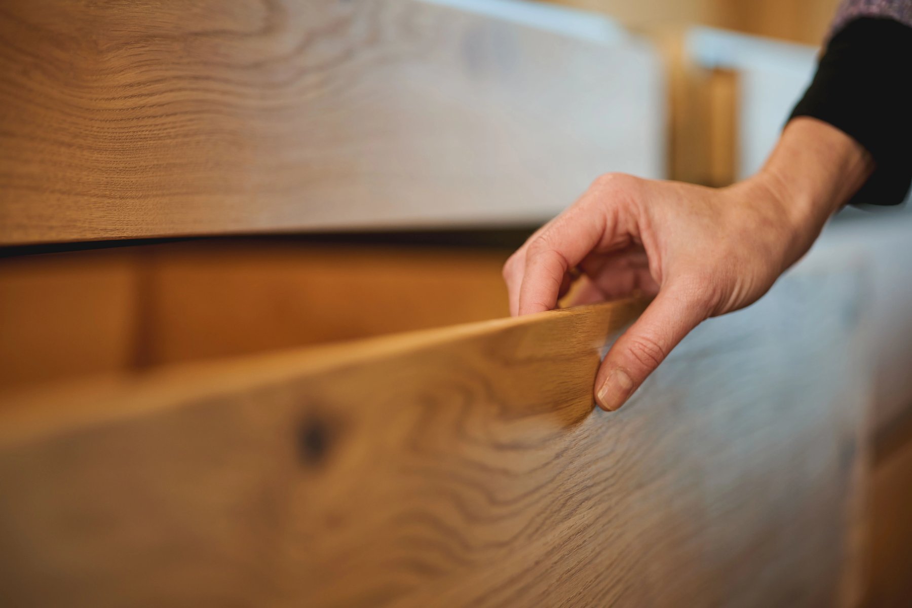 WOCA Geölter Boden im Wohnraum