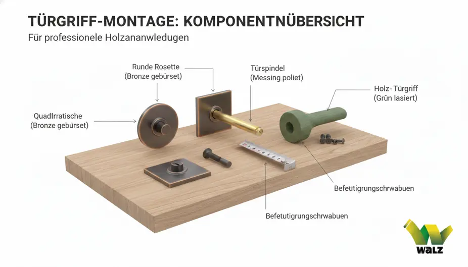 WC-Garnitur mit Verriegelung innen und Notentriegelung außen