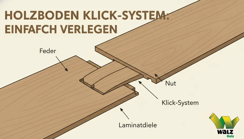 Geschlossene Laminatpakete liegen waagerecht im Wohnraum und akklimatisieren vor der Verlegung