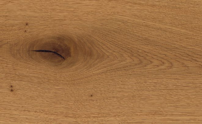 Detail der Oberfläche, Thede & Witte Eiche astig gebürstet geölt