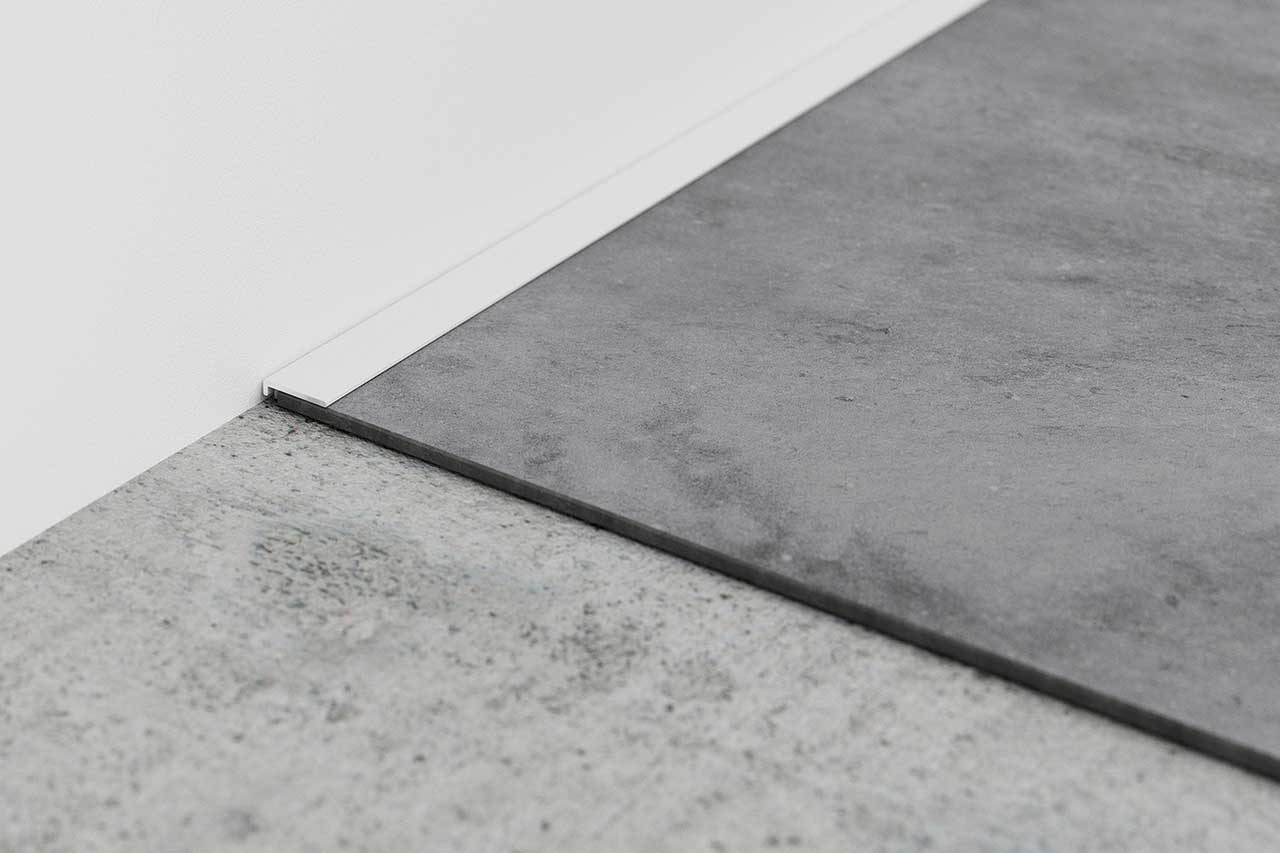 minileiste AL16X2 Weiß auf Klebevinyl