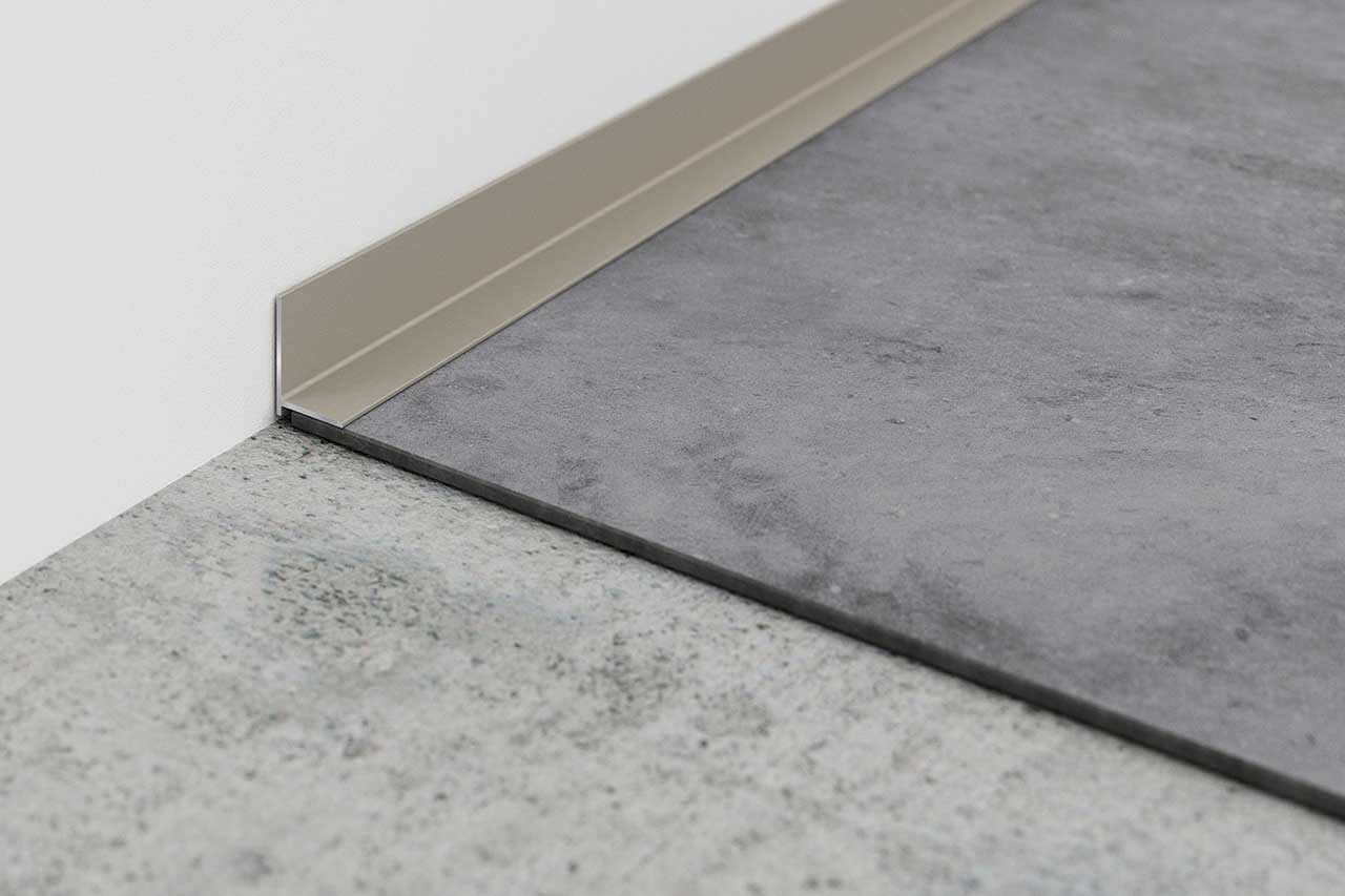 minileiste SL16X2 Titan auf Klebevinyl