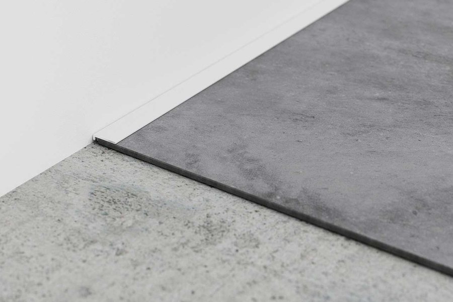 minileiste AL16X2 Abschlussprofil für Klebevinyl