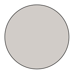 Technische Zeichnung [120815454500-L] Stark Rundstab Ø 45 mm, Massivholz (Eiche lackiert)