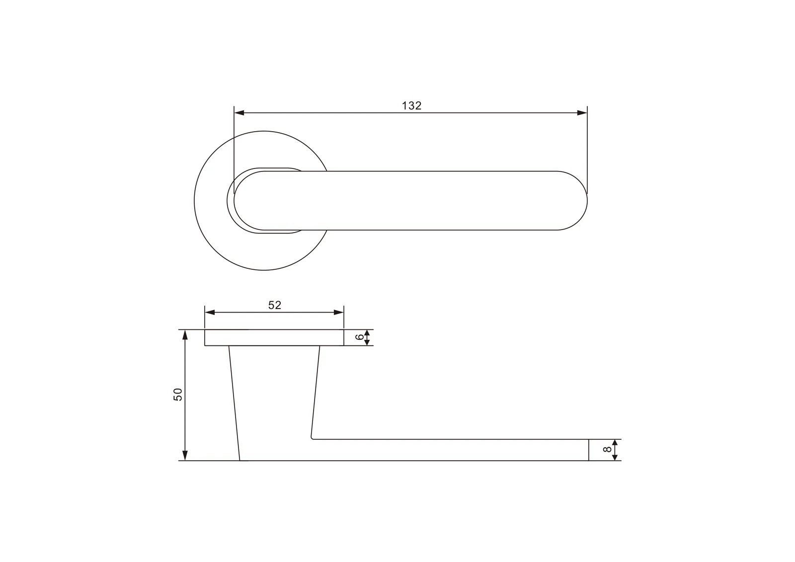 Aversa Round Technische Skizze