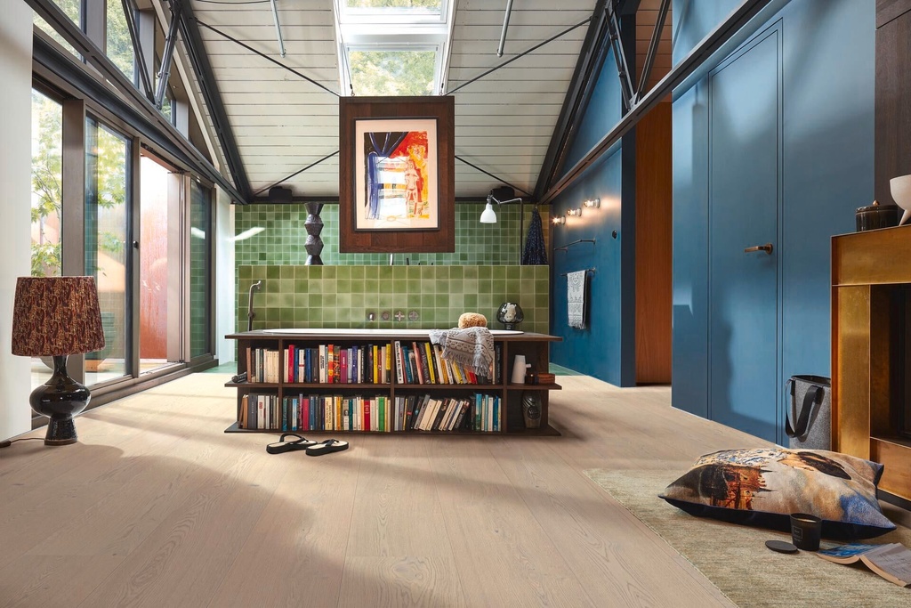 Meister Lindura-Holzboden HD 400 ultramattlackiert 270 mm Eiche lebhaft milchcreme 20228
