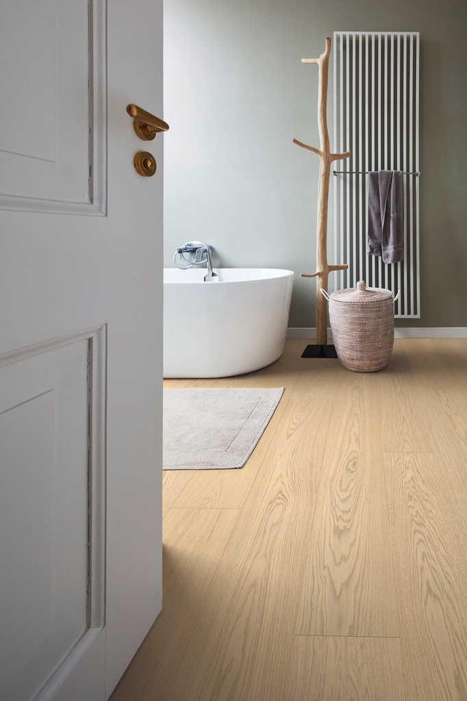 Meister Lindura-Holzboden HD 400 ultramattlackiert 270 mm Eiche natur Alabaster 08919