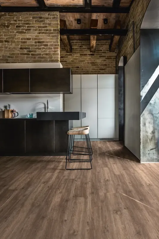 Kährs Luxury Tiles Vinylböden Dry Back Holzdesign Nutzschicht 0,55mm, Saxon LTDBW2109-229-5