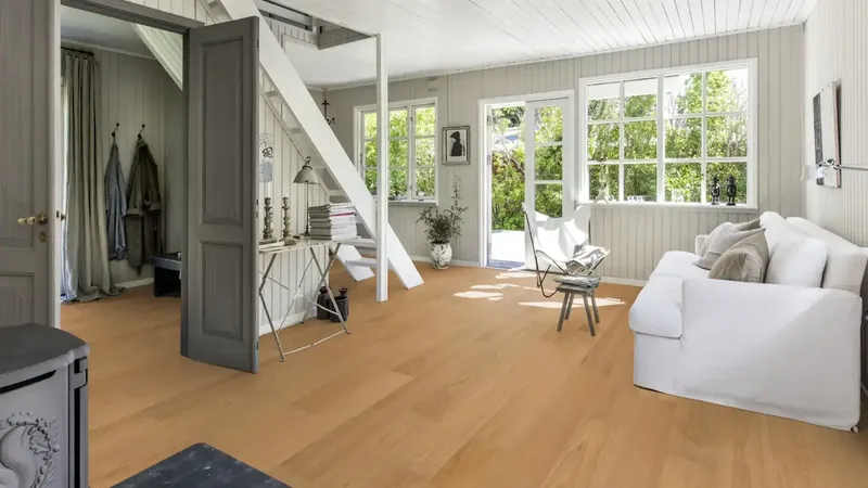 Kährs Piazza Collection - 2-Schicht Parkett Landhausdiele, Eiche AB Naturöl