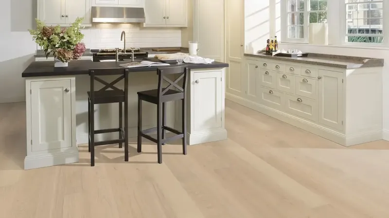 Kährs Piazza Collection - 2-Schicht Parkett Landhausdiele, Eiche AB Cremeweiß