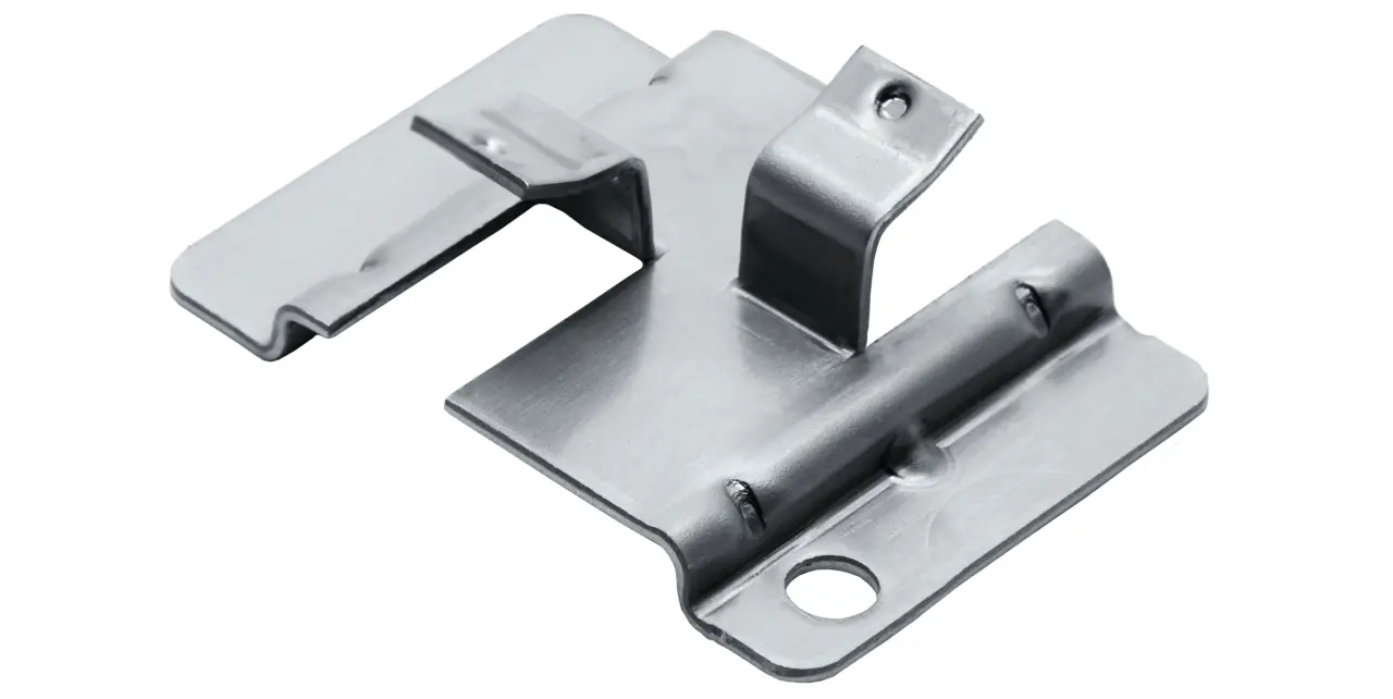 ZONA WPC Terrassenclip - Edelstahl Terrassenverbinder | unsichtbare Befestigung - Typ: Terrassenverbinder