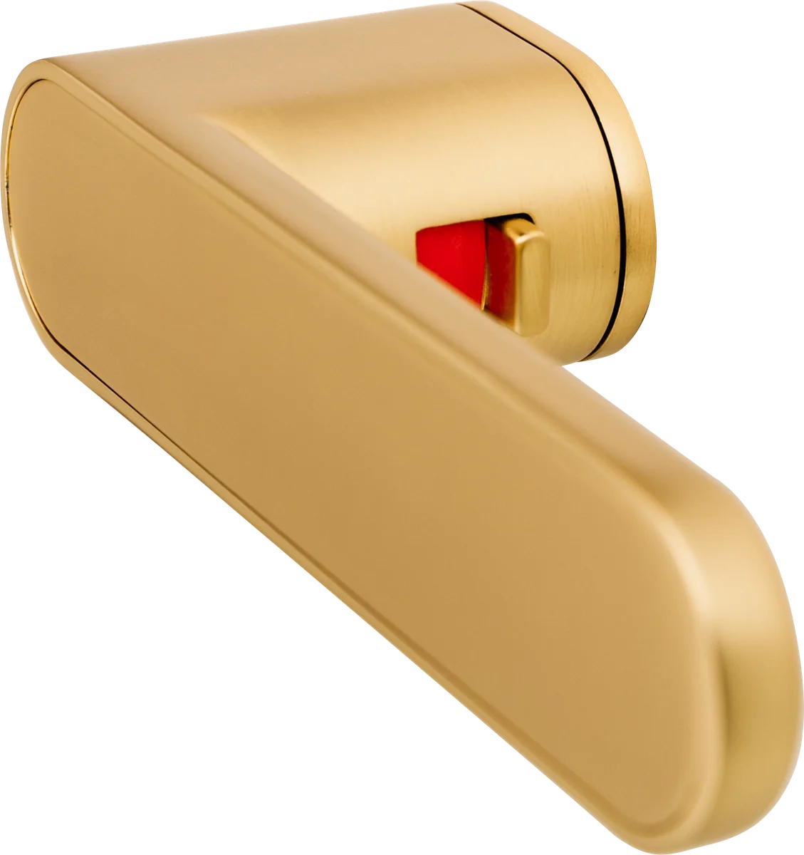 Griffgarnitur "Minimo R"  - Schließart: Verschließbar, Oberfläche: Gold matt