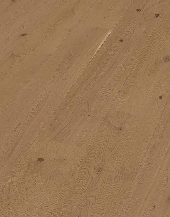 Meister Lindura-Holzboden HD 400 ultramattlackiert 270 mm - Dekor: Eiche authentic lehmbraun 20225