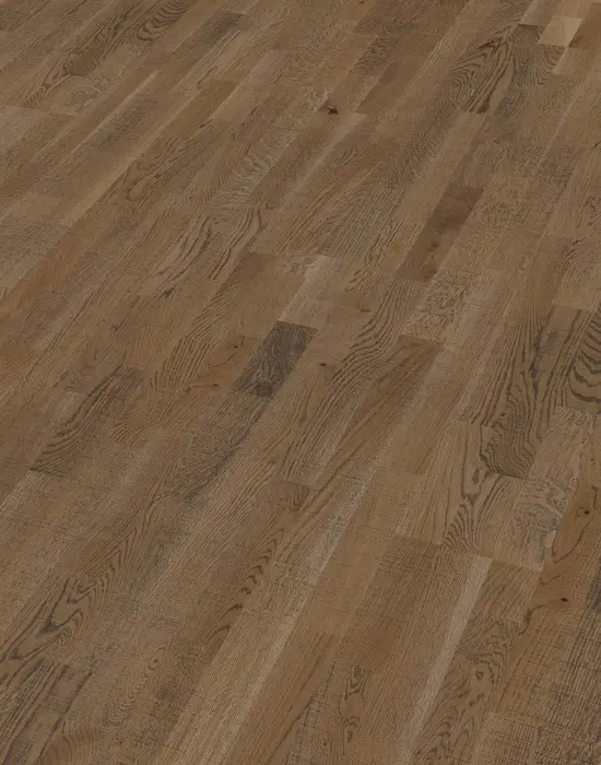 Meister Parkett.longlife PC 200 ultramattlackiert  - Dekor: Eiche lebhaft olivgrau 09040