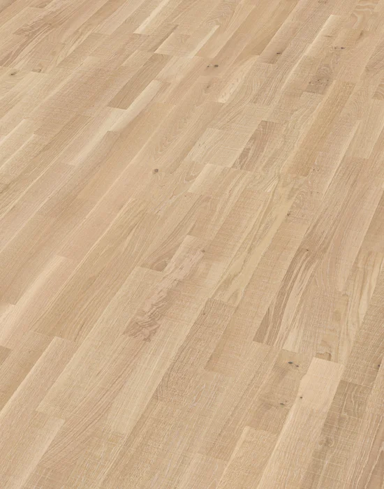 Meister Parkett.longlife PC 200 ultramattlackiert  - Dekor: Eiche lebhaft weiß 09042