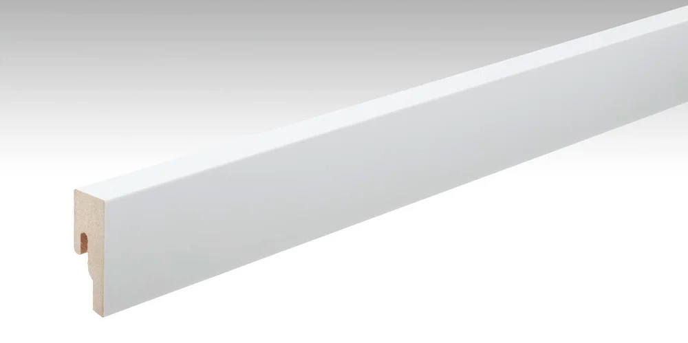 Fußleiste Profil 8 PK - Dekor: Weiß DF (RAL 9016) 02266