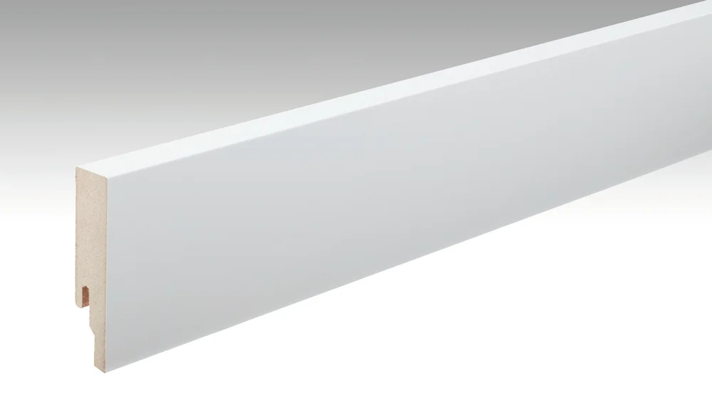 Fußleiste Profil 9PK - Dekor: Weiß DF (streichfähig)