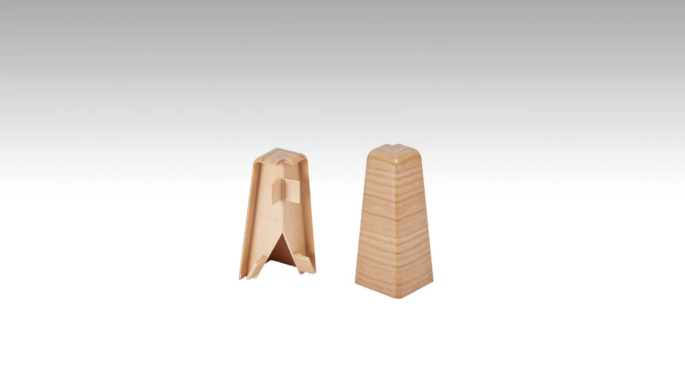 Außenecke Profil 3 PK - Dekor: Eiche natur 02013