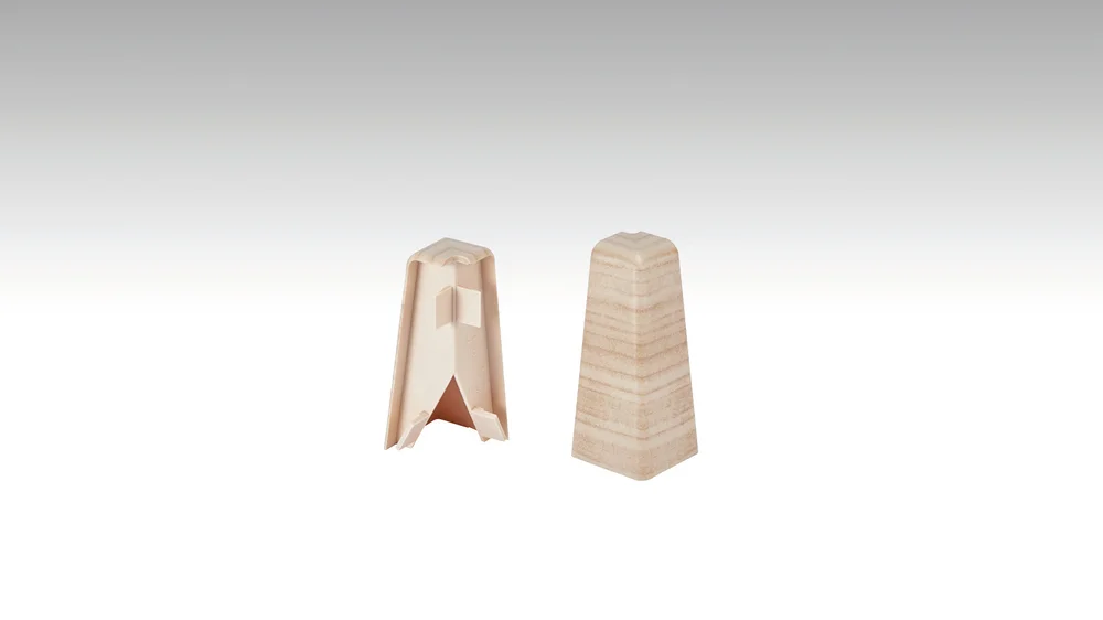 Außenecke Profil 3 PK - Dekor: Eiche hell 02034