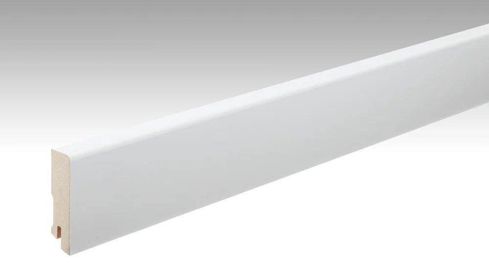 Sockelleiste Profil 15MK - Dekor: Uni weiß glänzend DF 00324