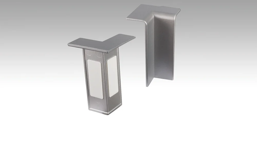 [800034-01-02038] Innenecke Profil 15MK | 15 F MK | 20PK | 20 PK (Edelstahl 02038)