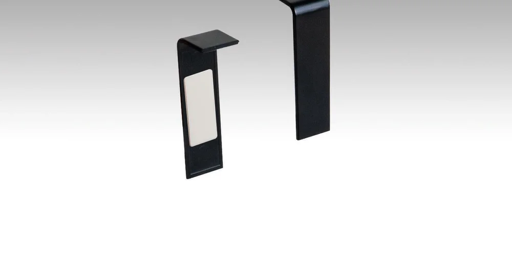 Verbindungsstück Profil 15MK | 15 F MK | 20PK | 20 PK Aqua   - Dekor: Schwarz 02039