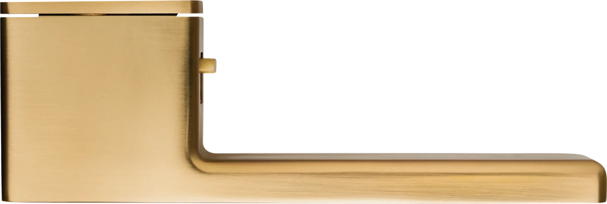 [MI1099VR] Griffgarnitur "Minimo Q" (Gold matt, Verschließbar)