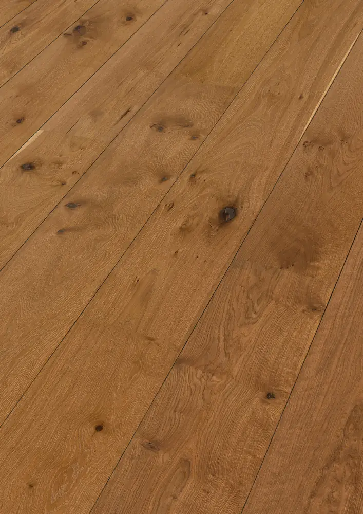 [500011-2200270-08911] Meister Lindura-Holzboden HD 400 naturgeölt 2200 x 270mm (Eiche authentic kastanienbraun 08911)