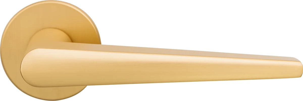 [DR1065WGL] Griffgarnitur "Anzio Round" (Gold matt, WGL)