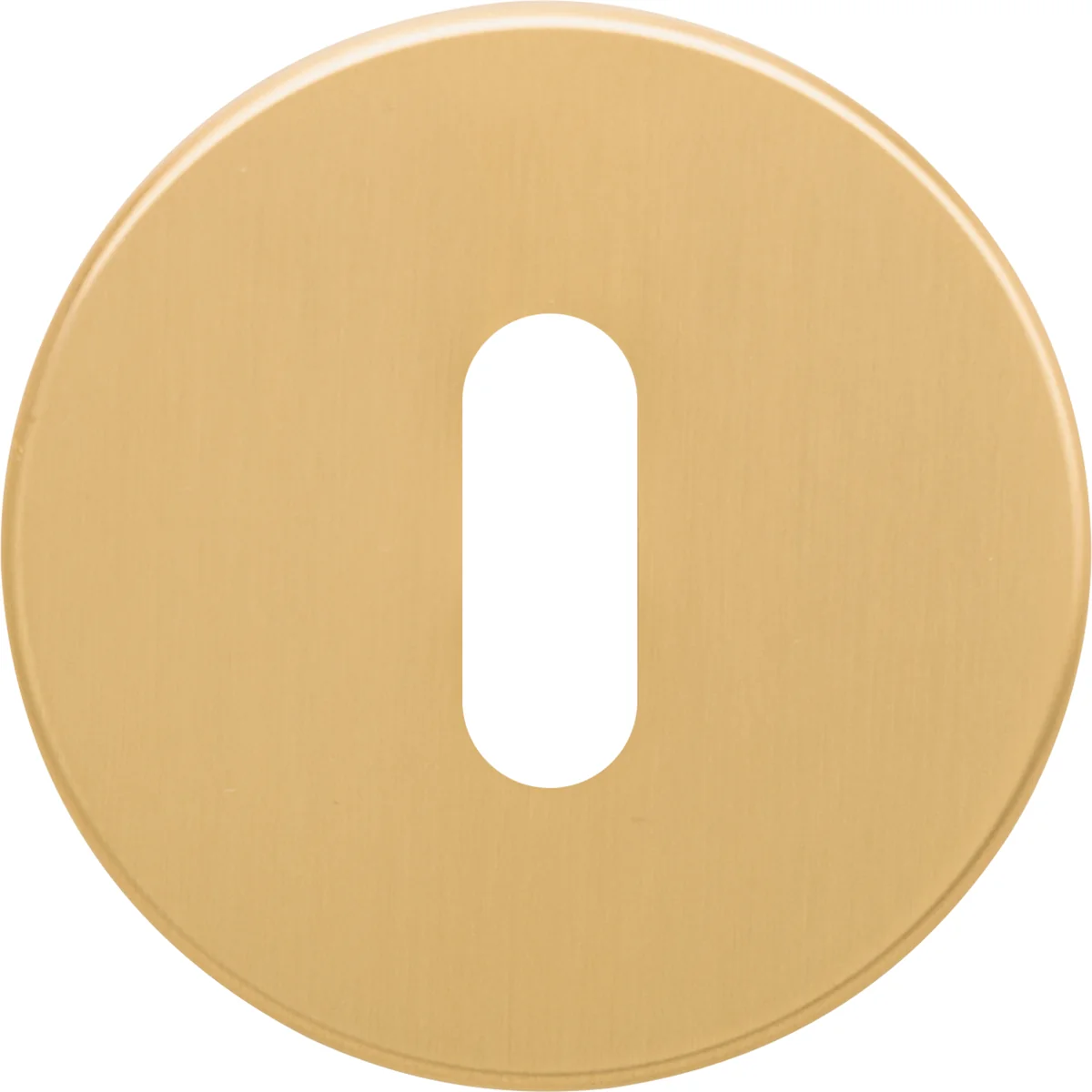 [ZB3633BB] Griffwelt Design Rosette Round (Gold matt, Buntbart)