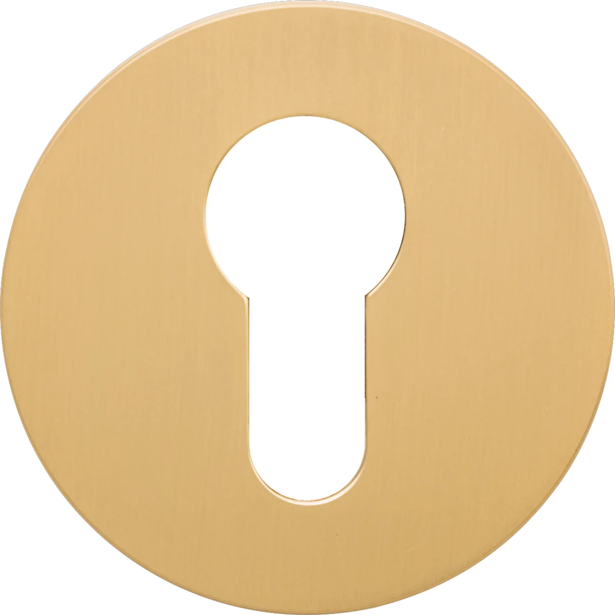 [ZB3634PZ] Griffwelt Design Rosette Round (Gold matt, Profilzylinder)