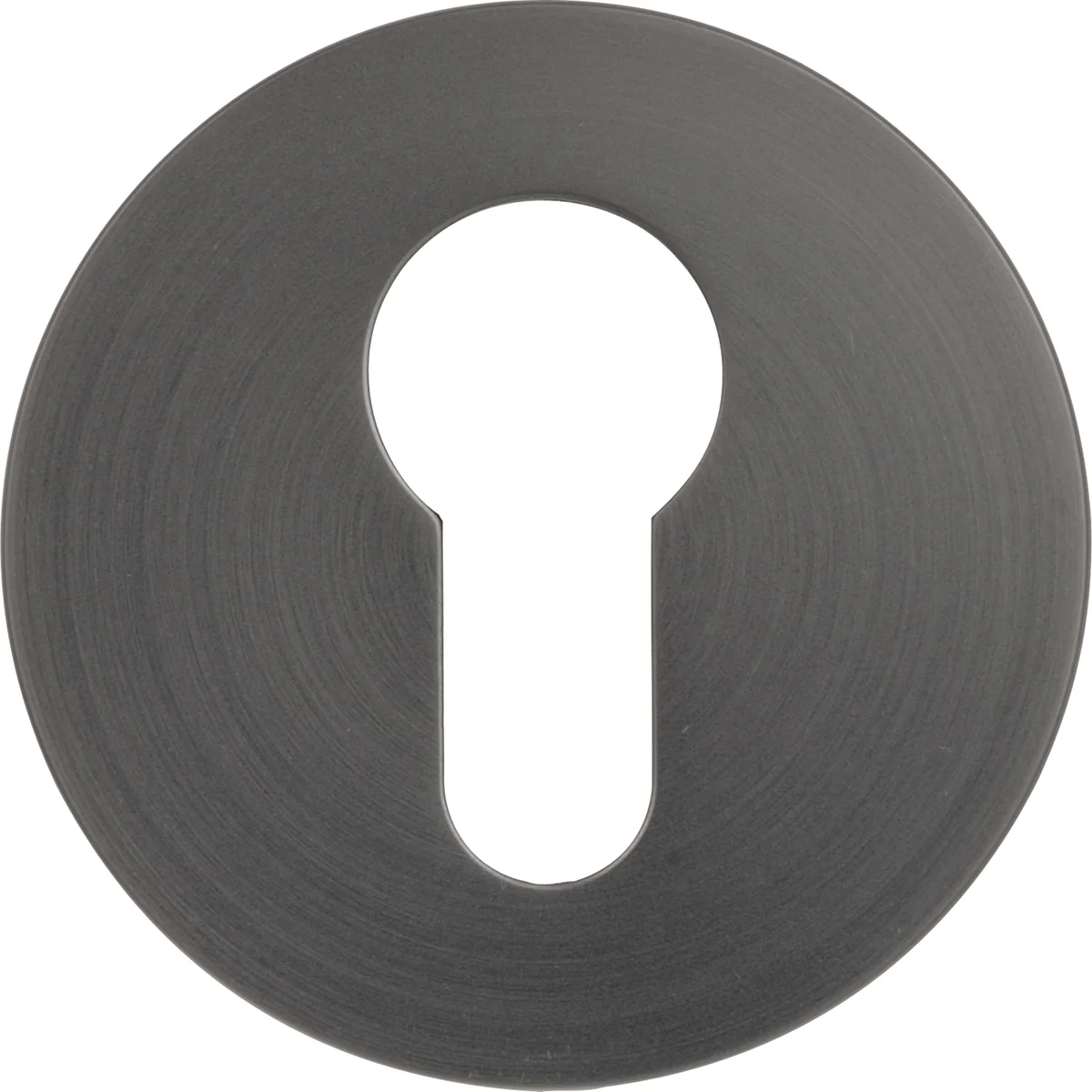 [ZB3621PZ] Griffwelt Design Rosette Round (Umbragrau, Profilzylinder)