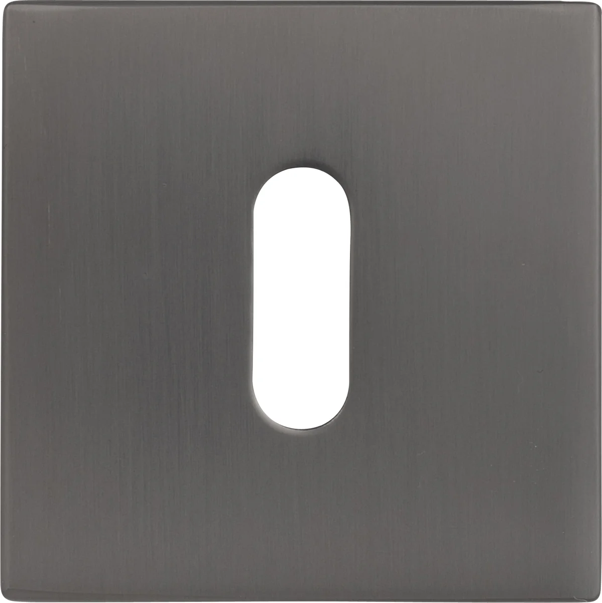[ZB3670BB] Griffwelt Design Rosette Square (Umbragrau, Buntbart)