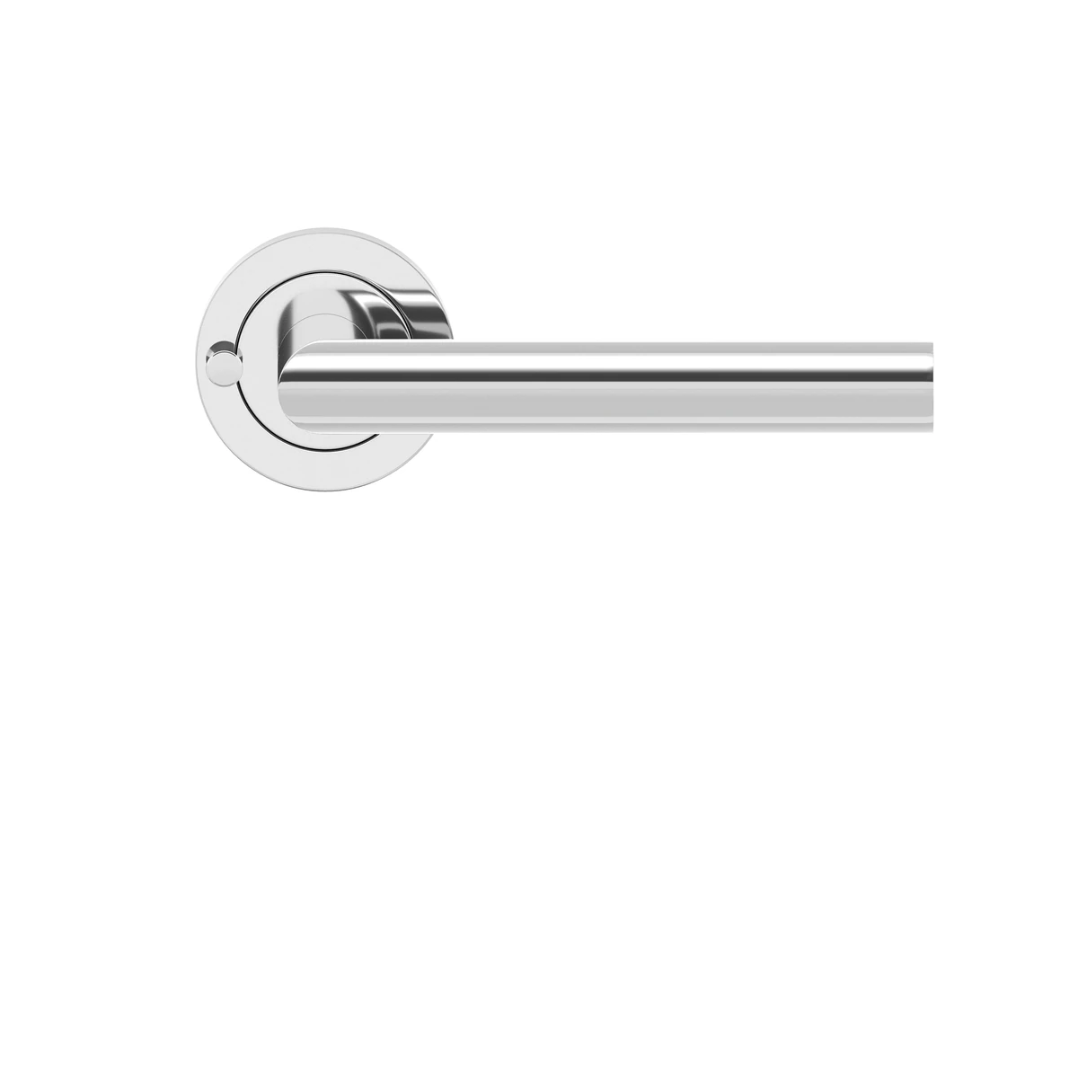 [ER28 S9 72] Karcher Drückergarnitur "Rhodos" ER28 (Edelstahl poliert, KD Comfort Privacy)