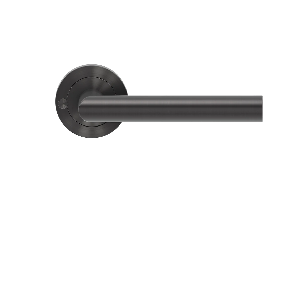 Karcher Drückergarnitur "Rhodos" ER28 - Oberfläche: Titan Grau, Verriegelung: KD Comfort Privacy