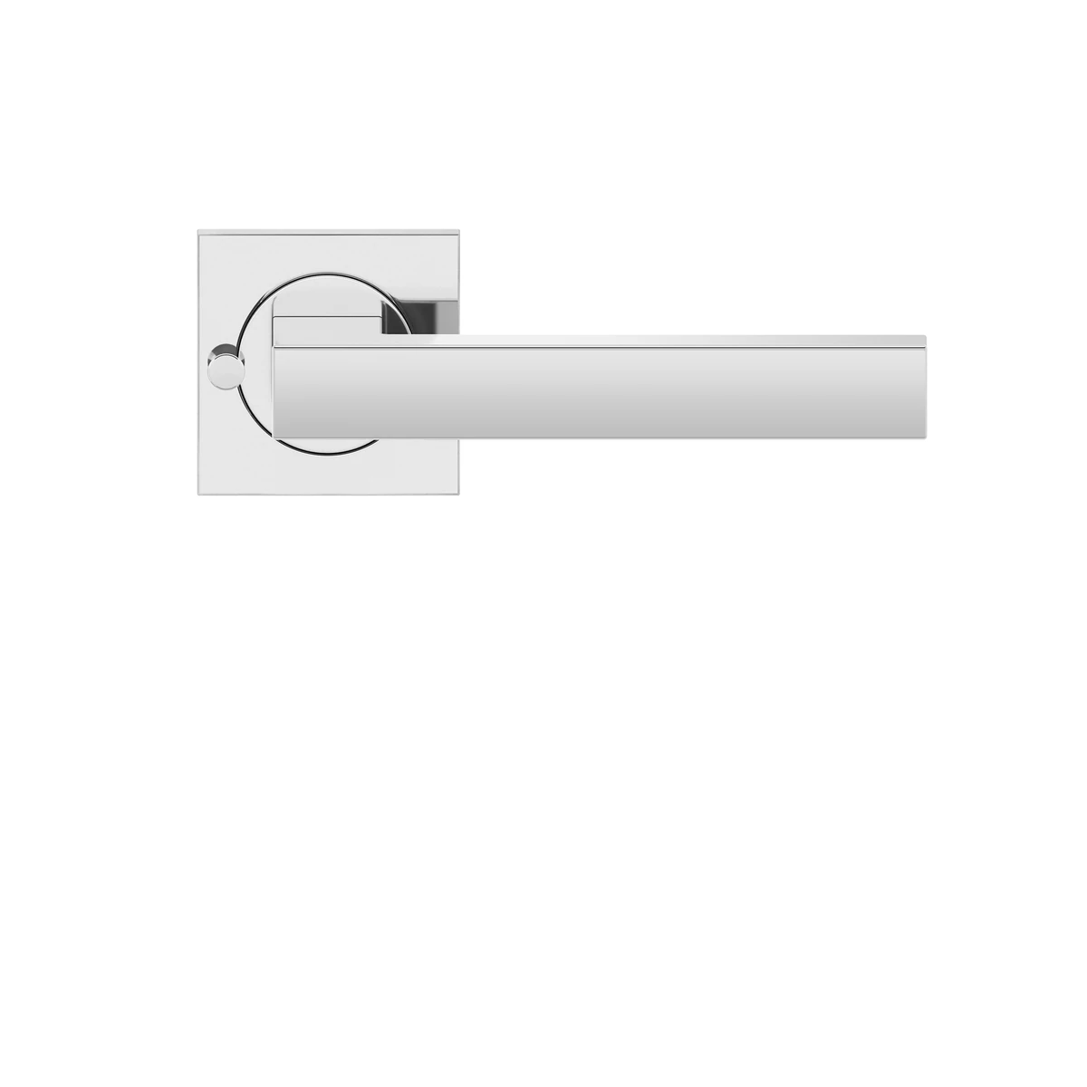 [ER46Q S9 72] Karcher Drückergarnitur "Seattle" ER46Q (Edelstahl poliert, KD Comfort Privacy)