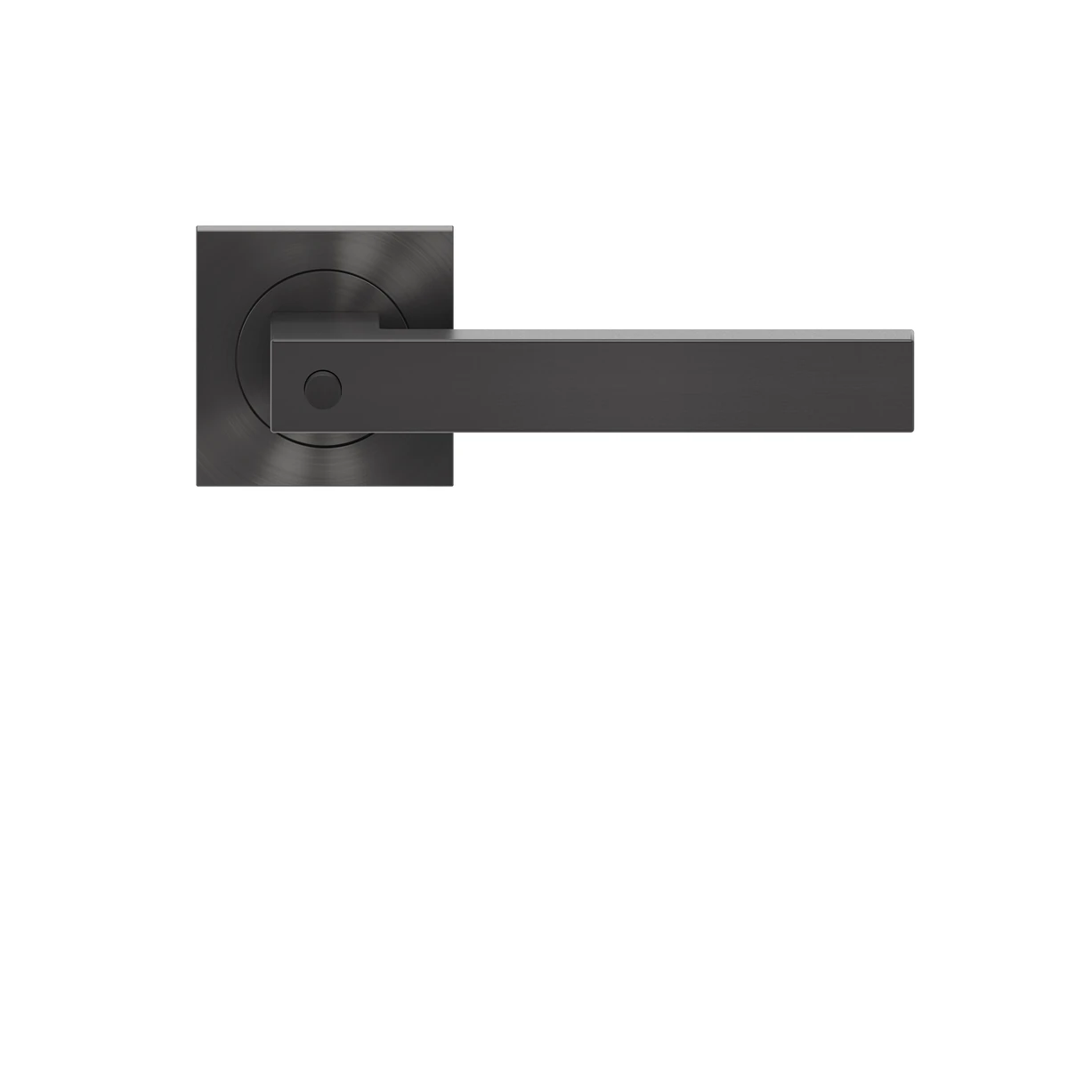 [ER46Q BCL 89] Karcher Drückergarnitur "Seattle" ER46Q (Titan Grau, KD Basic Privacy links)
