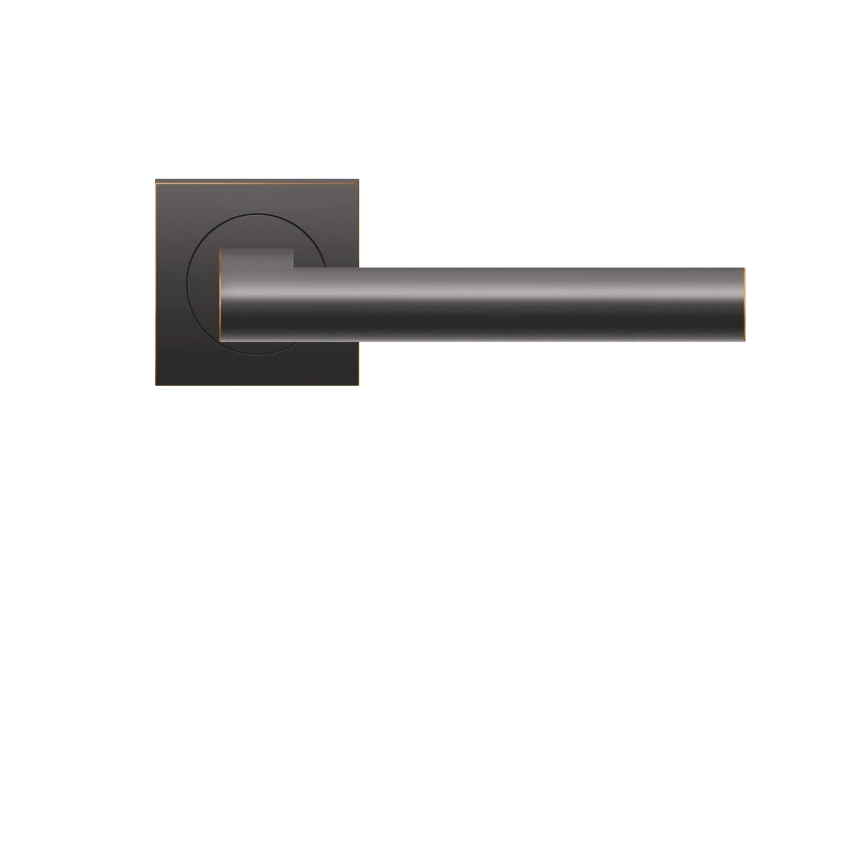 Karcher Drückergarnitur "Madeira" ER45Q - Oberfläche: Antik Bronzeoptik, Verriegelung: Ohne Schlüsselrosette