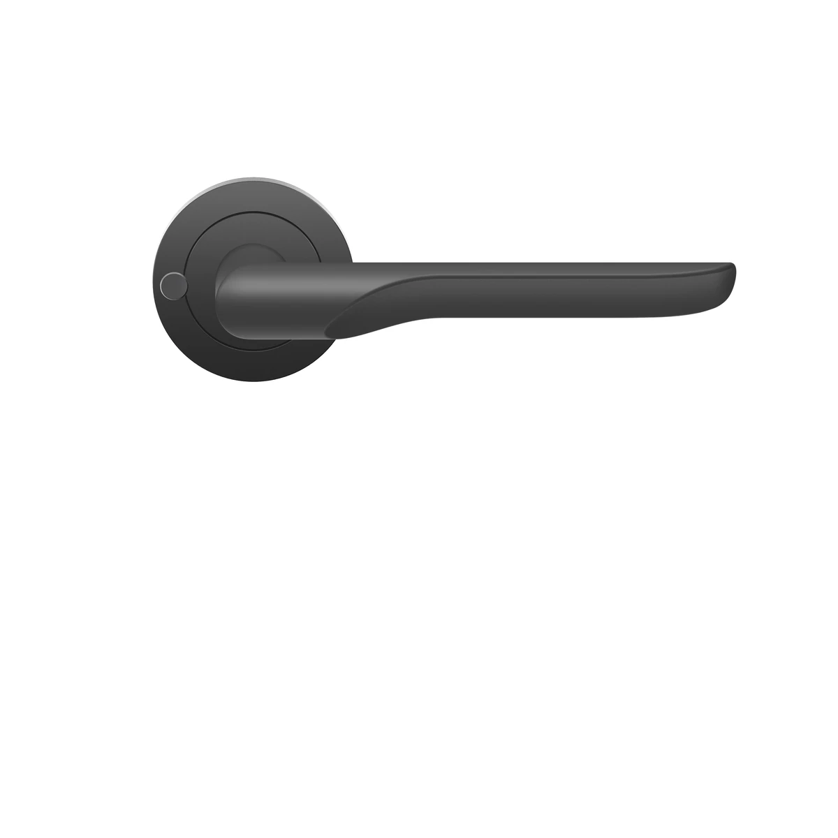 [ER62 S9 83] Karcher Drückergarnitur "Maranello" ER62 (Kosmos Schwarz, KD Comfort Privacy)