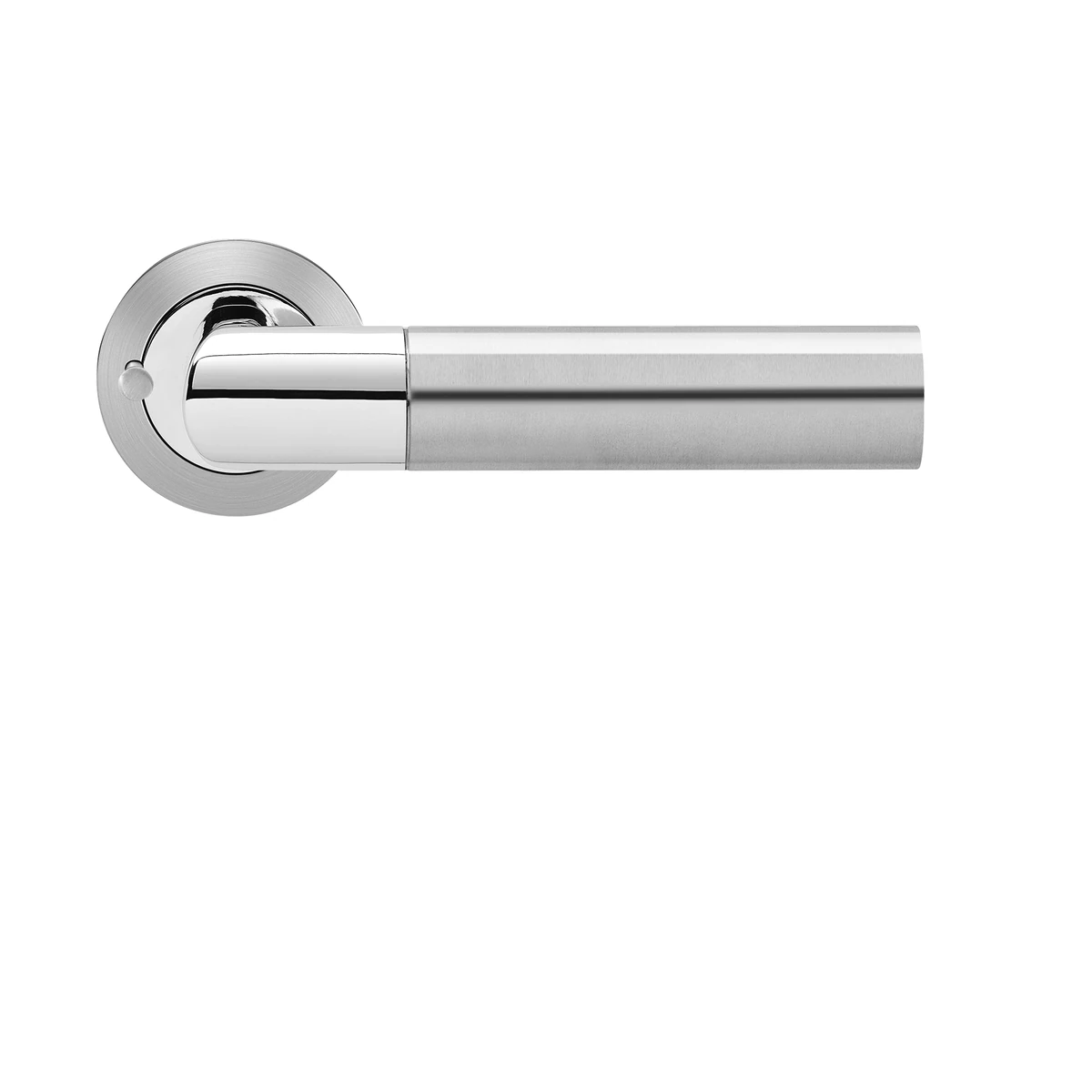Karcher Drückergarnitur "Oregon" ER48 - Oberfläche: Edelstahl poliert / matt, Verriegelung: KD Comfort Privacy