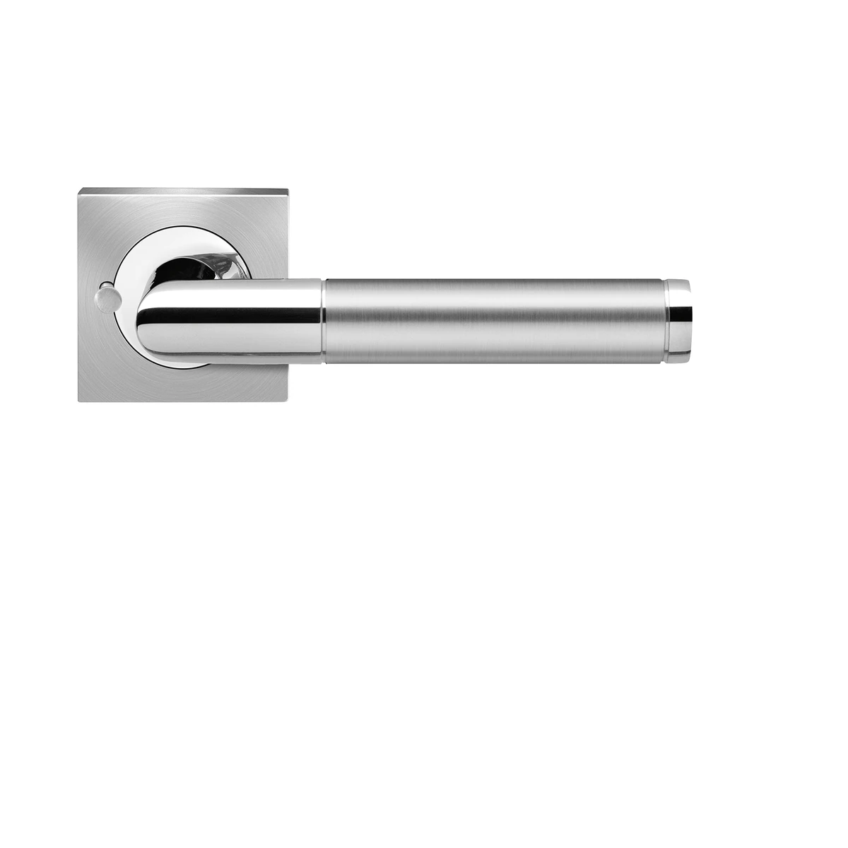 [ER34Q S9 73] Karcher Drückergarnitur "Rio Steel" ER34Q (KD Comfort Privacy)