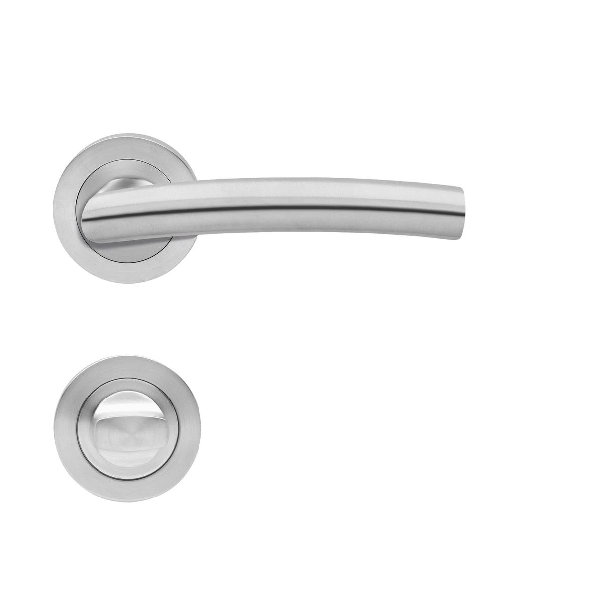 [ER56 BAD 71] Karcher Drückergarnitur "Madrid" ER56 (Bad/WC)