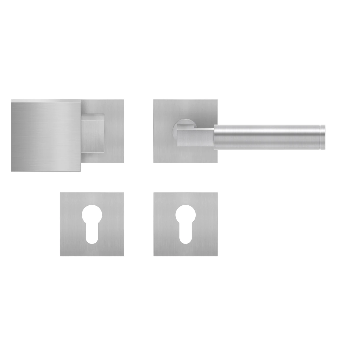 [EPL31Q WG RL 71] Karcher Drückergarnitur "Tasmania" EPL31Q (Wechselgarnitur (links/rechts))