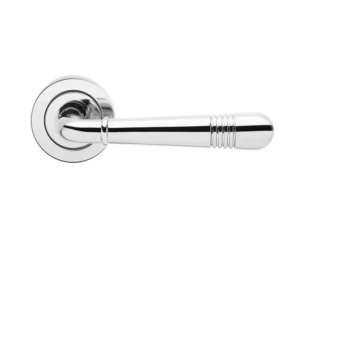 [R270 0S 50] Karcher Drückergarnitur "Montmartre" R270 (Chrom, Ohne Schlüsselrosette)