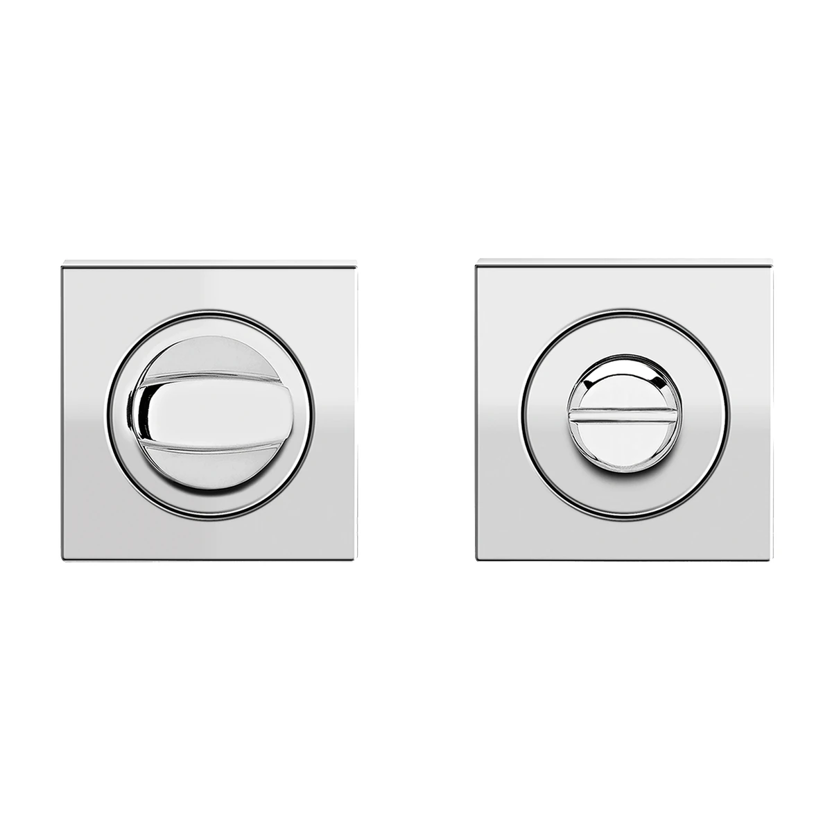 Karcher Schraubrosette EZ1340 - Oberfläche: Edelstahl poliert, Verriegelung: Bad/WC
