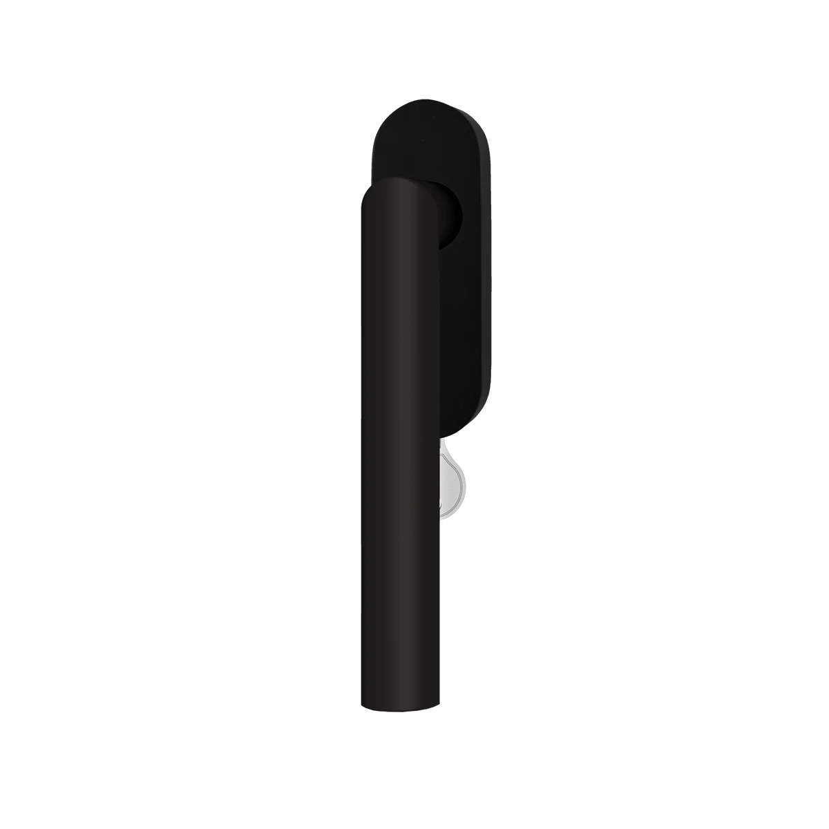 [EF284 EAR 83] Karcher Fenstergriff "Rhodos" (Kosmos Schwarz, verschließbar)
