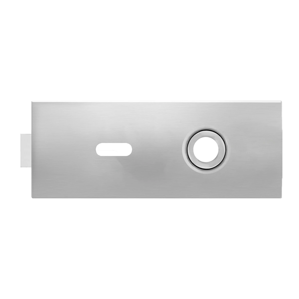 [EGS 110Q BB 71] Karcher Glastürschloss "Essence" EGS110Q (Edelstahl matt, Buntbart)
