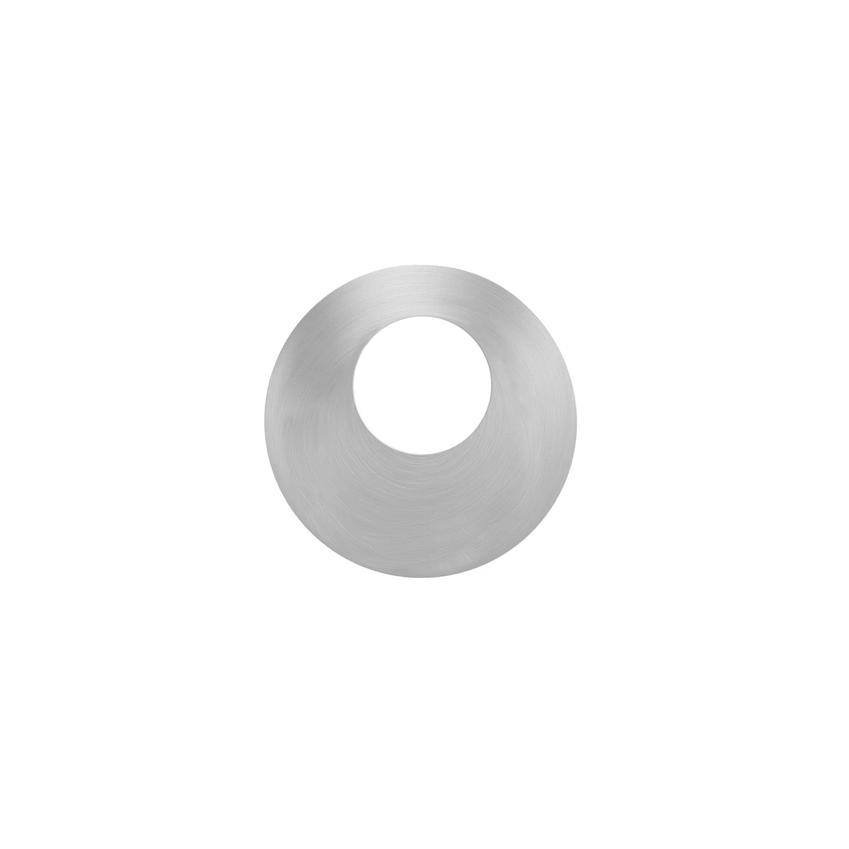 Karcher Slim-Style-Rosette EZ170B - Oberfläche: Edelstahl matt, Verriegelung: Rundzylinder 7,5 mm versetzt