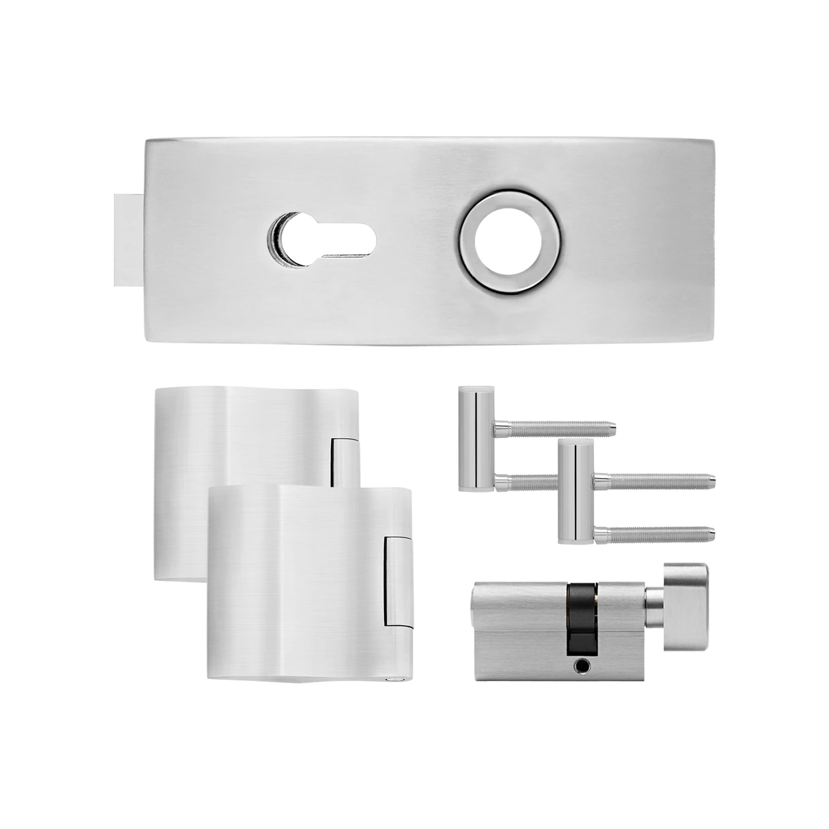 [EGS 350A BAD KZA 71] Karcher Glastürschloss "Air" EGS350A (Edelstahl) (Bad/WC)